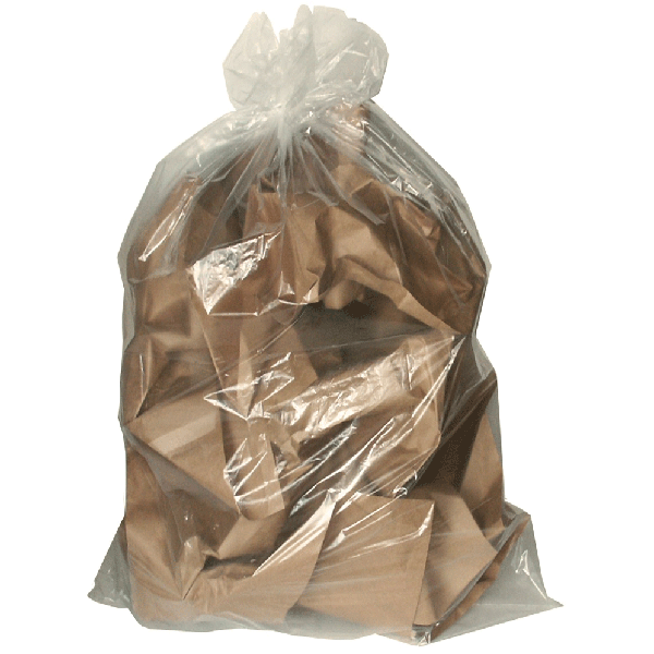 180 bolsas de basura pequeñas transparentes de 4 galones, bolsas de basura  transparentes fuertes, bolsas de basura para baño, bolsas de plástico para