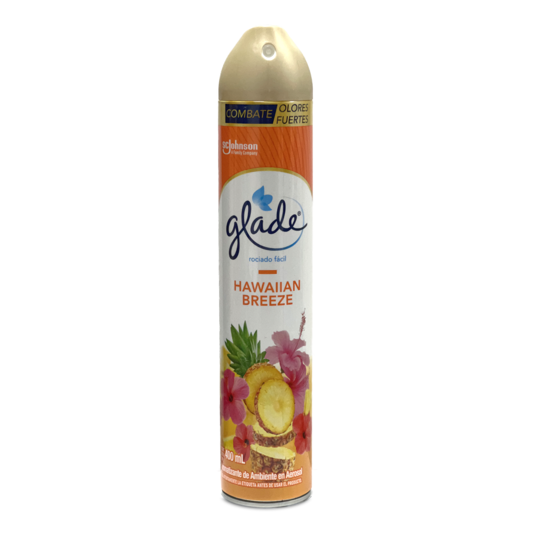 Glade Ambientador en Aerosol 400 ml (Fragancias Variadas)