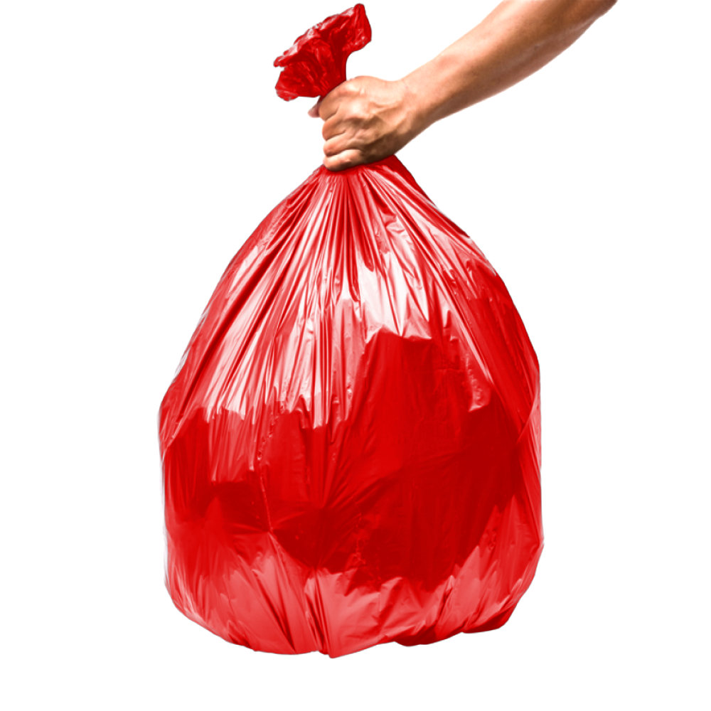 Bolsas para desechos rojas