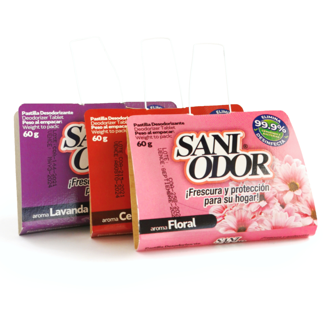 Sani-Odor Pastilla Desodorizante 50 gramos