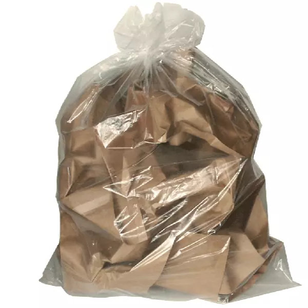 Bolsas de Basura Extra Fuertes Transparentes 50x50