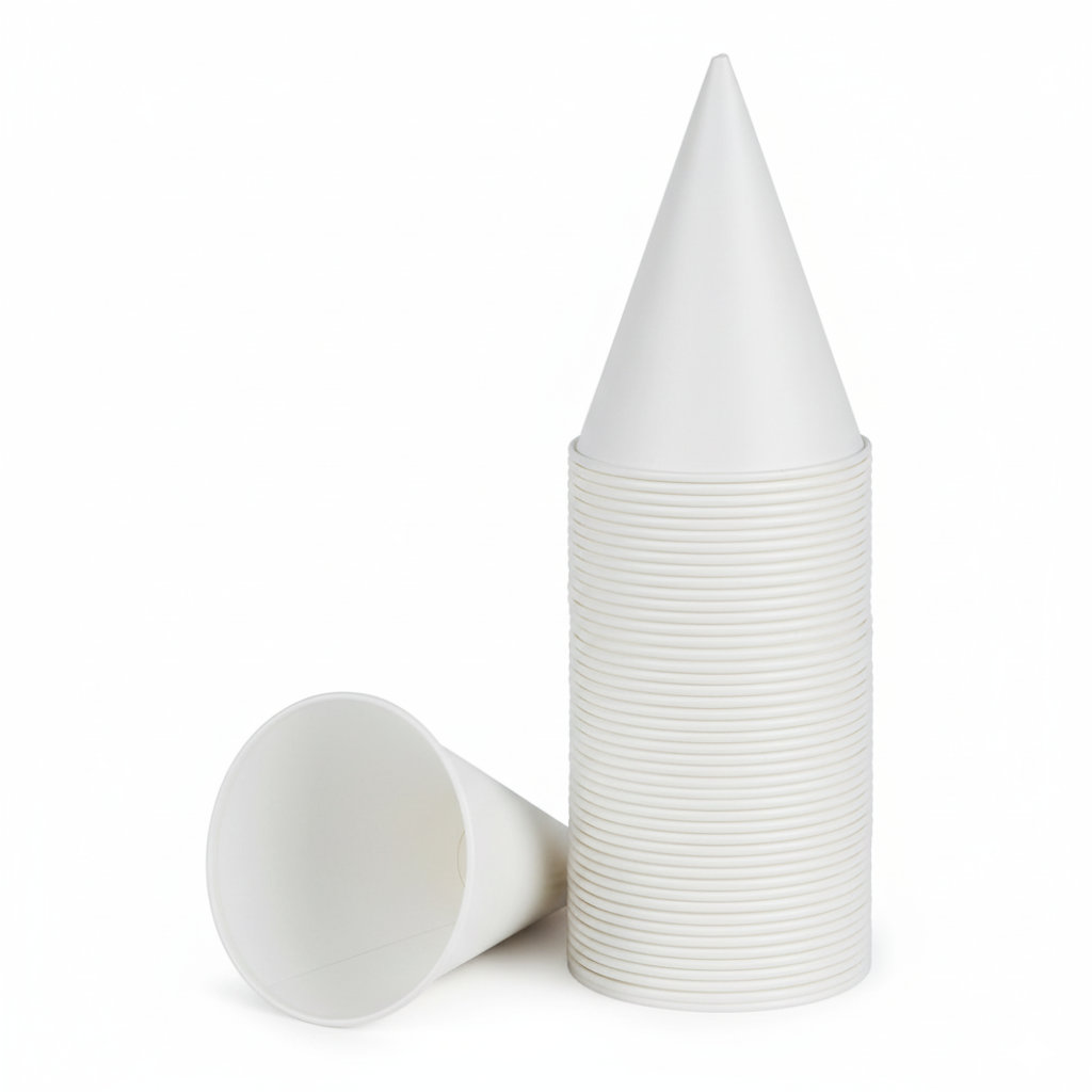 Vasos Cónicos Desechables 3.7 oz.