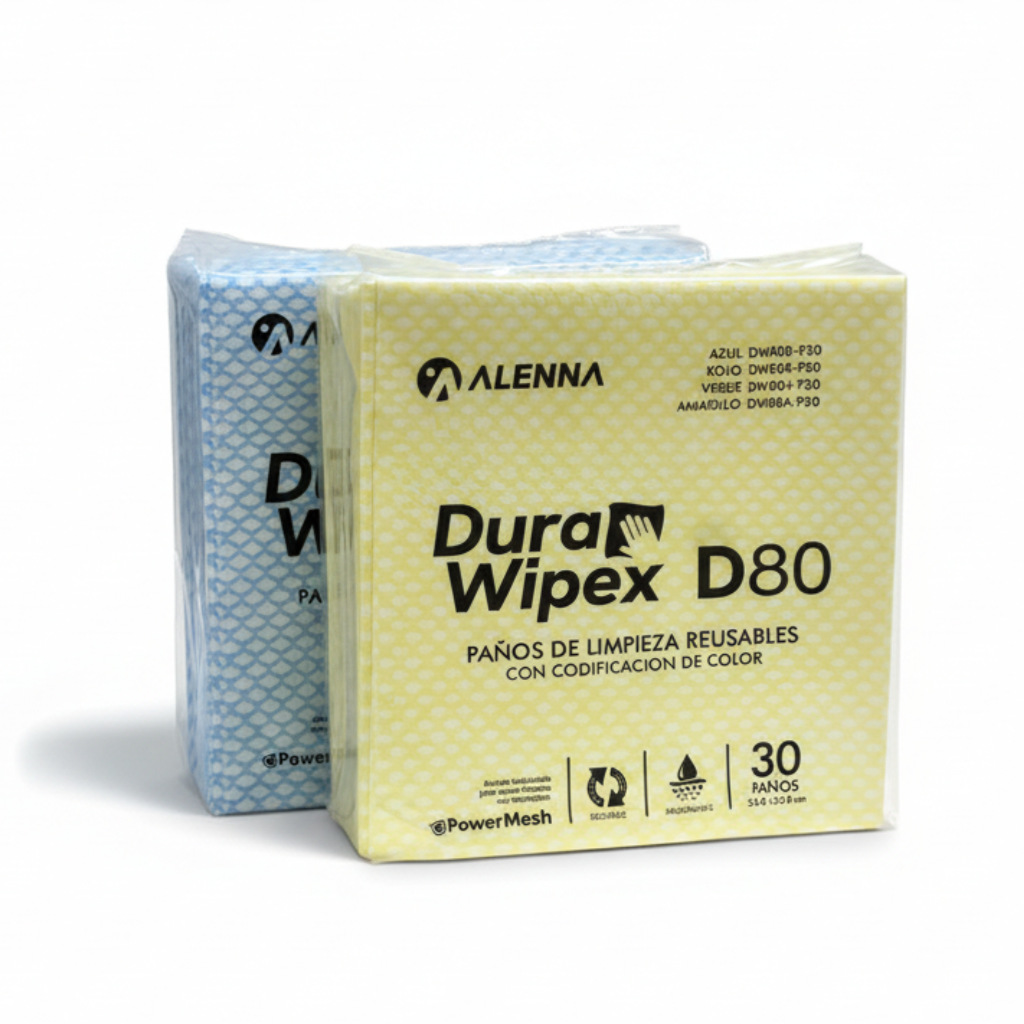 DuraWipex D80 Paños Multiuso Doblados 30 Unidades