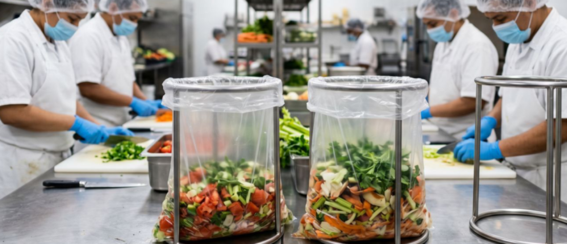 Bolsas de Basura Transparentes: Estrategia de Mitigación de Fugas en la Cocinas Comerciales