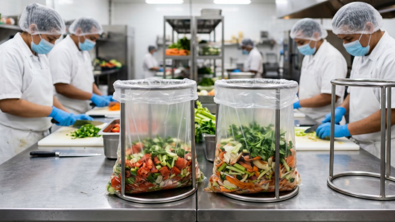 Bolsas de Basura Transparentes: Estrategia de Mitigación de Fugas en la Cocinas Comerciales